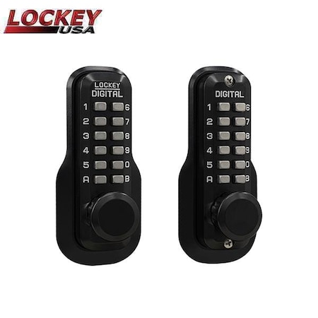 Lockey Lockey - M230-DC - Mechanical Keyless Double Combination Deadlocking Spring Latch M230-DC-SN